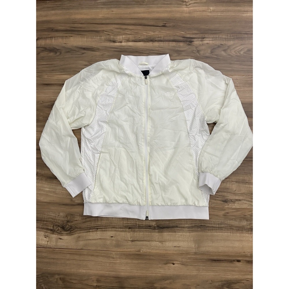 Air Jordan Men's Varsity Windbreaker Jacket Size XL Off White‎ RN# 56323